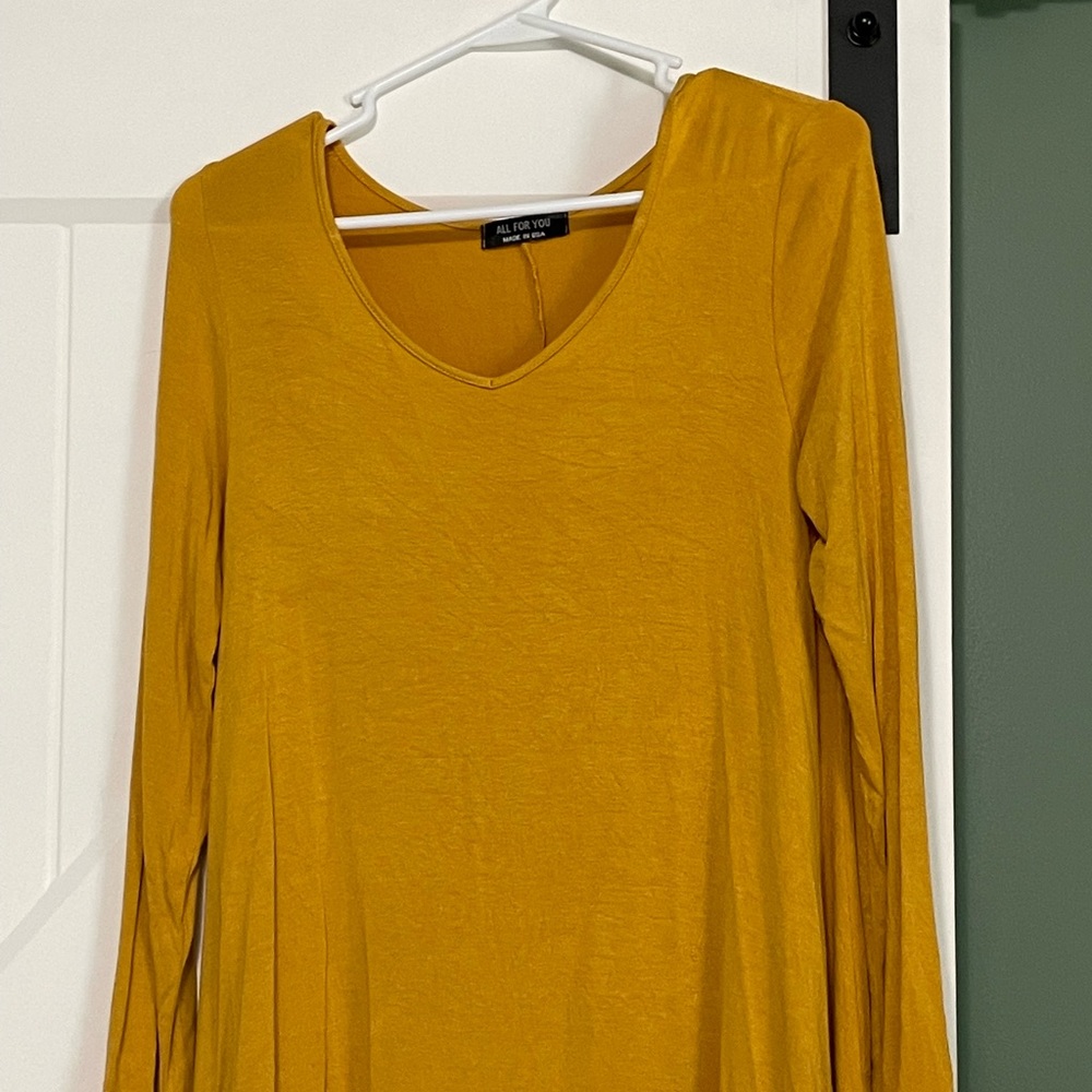 Mustard tunic